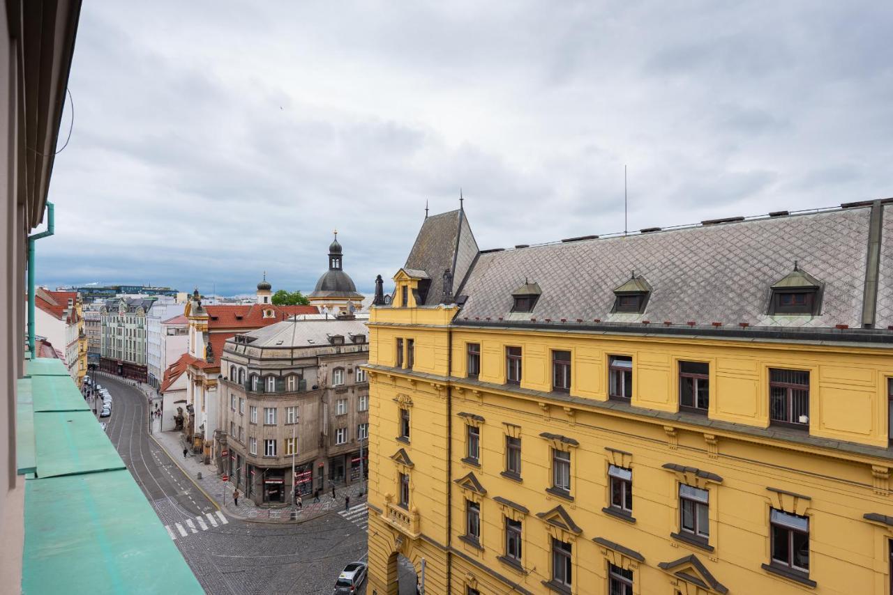 New Luxury Apt With Ac&Parking In The Center Of Prague Lejlighed Eksteriør billede